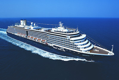 Die MS Oosterdam von Holland America Line.