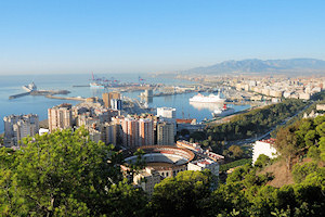 Malaga, Spanien