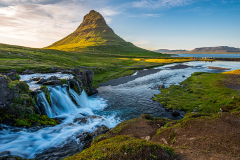 Island und die grüne Insel Irland